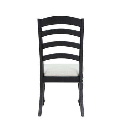 Odessa - Side Chair (Set of 2) - Black - Hornell Furniture Outlet