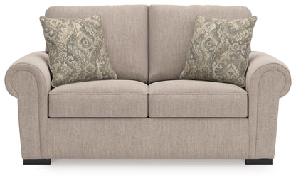 Sararose - Heather - Loveseat - Hornell Furniture Outlet