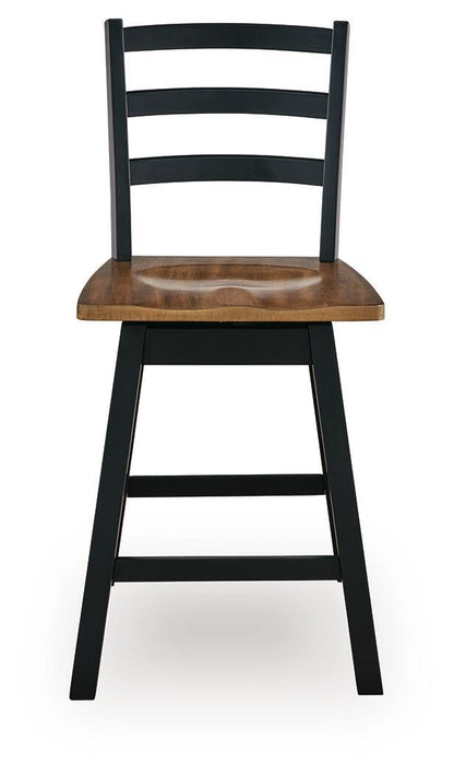 Wildenauer - Swivel Stool (Set of 2) - Hornell Furniture Outlet