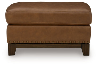 Saonara - Ottoman - Amber - Hornell Furniture Outlet