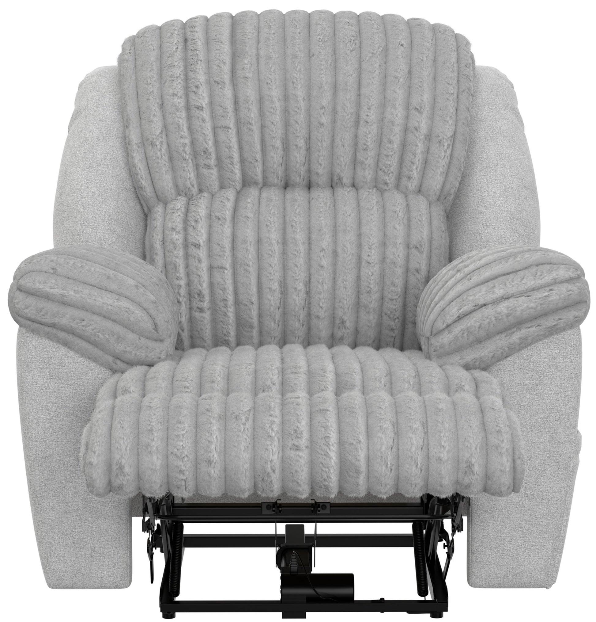 Shaggy - Power Lay Flat Recliner With Zero Gravity - Hornell Furniture Outlet