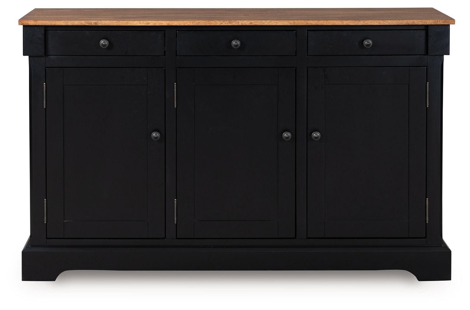 Wildenauer - Brown / Black - Dining Room Buffet - Hornell Furniture Outlet