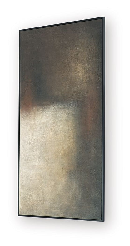Wernmen - Wall Art - Brown / Rust / Cream - Hornell Furniture Outlet