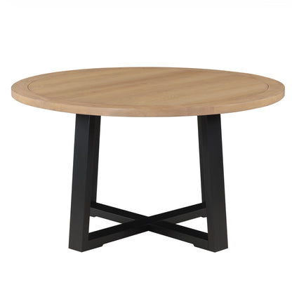 Magnolia - Round Table - Black - Hornell Furniture Outlet