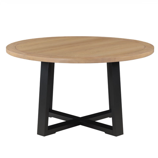 Magnolia - Round Table - Black - Hornell Furniture Outlet