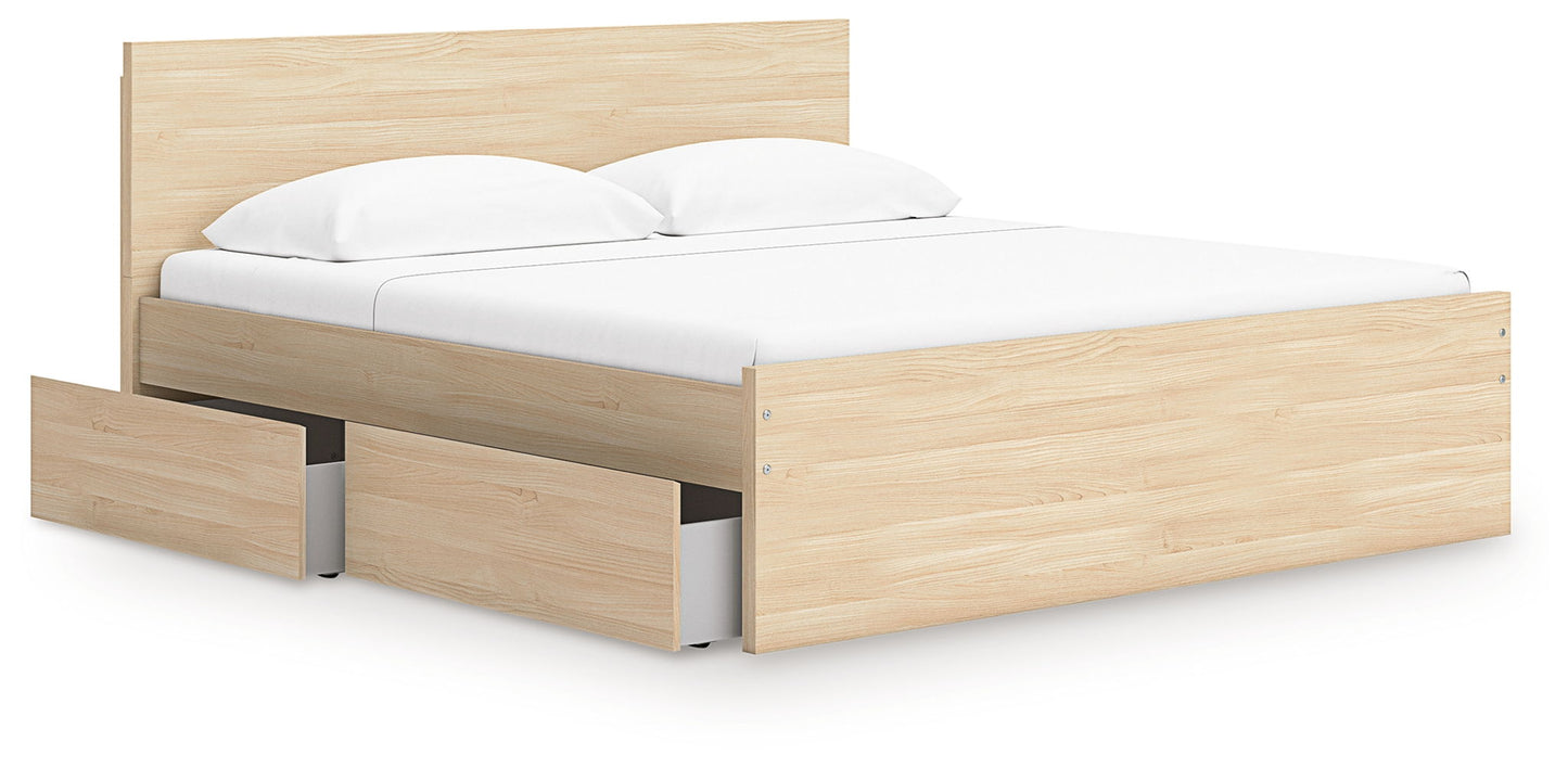 Onita - Panel Platform Bed - Hornell Furniture Outlet