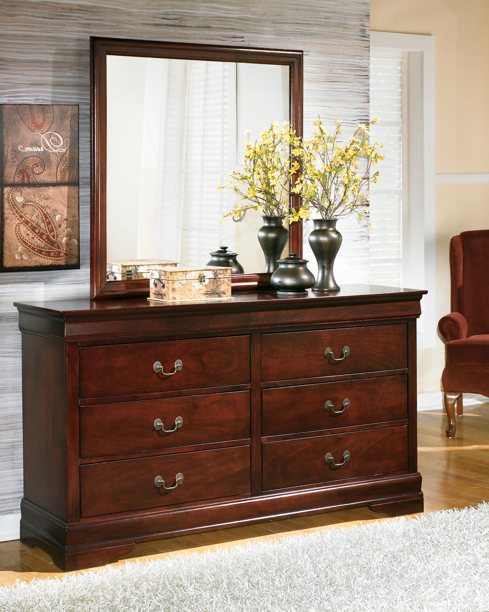 Alisdair - Sleigh Bed Set - Hornell Furniture Outlet