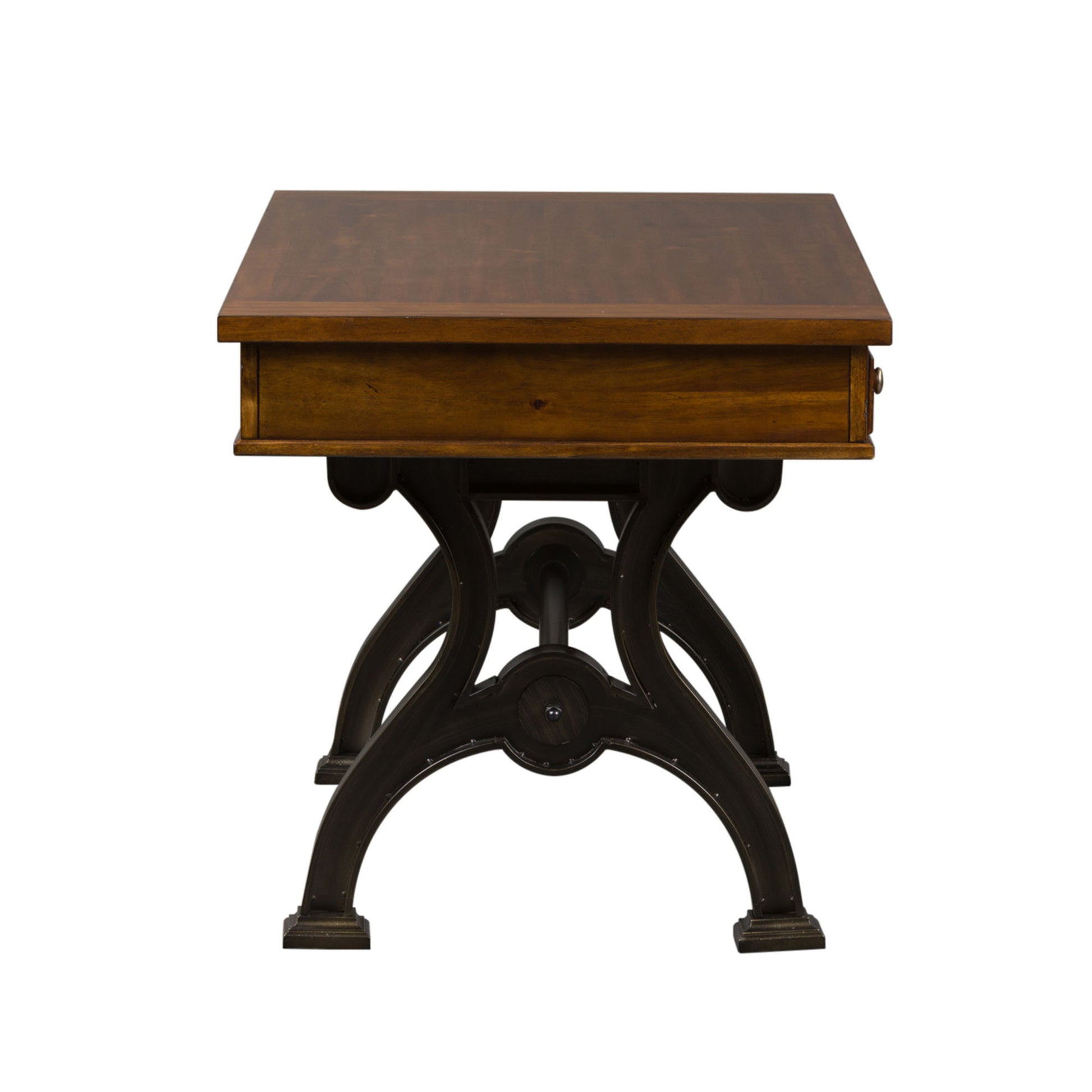 Arlington House - Writing Desk - Dark Brown - Hornell Furniture Outlet