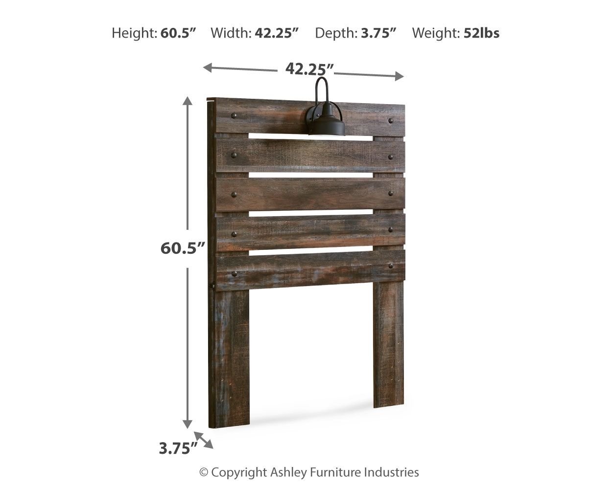 Drystan - Panel Headboard - Hornell Furniture Outlet