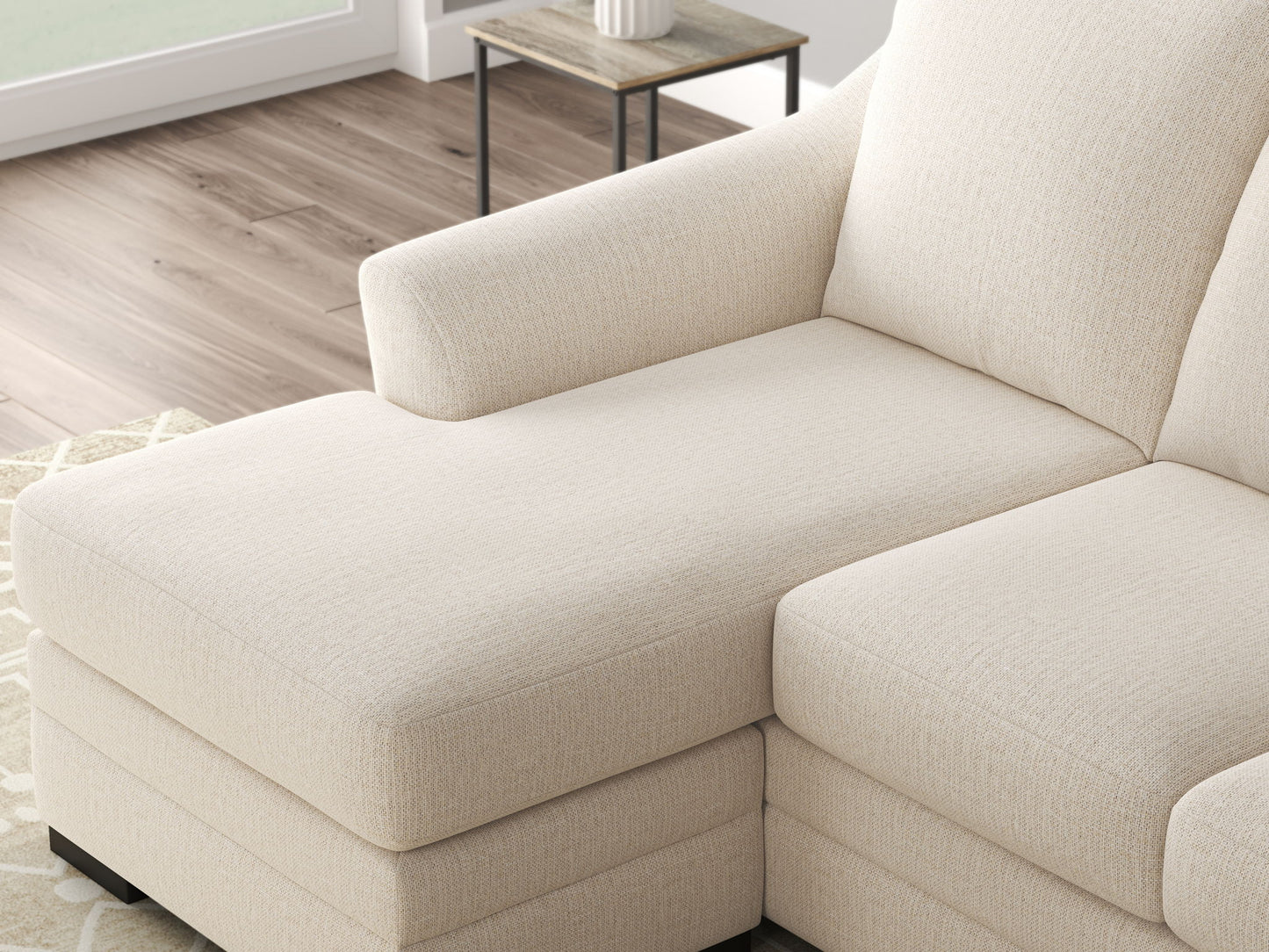 Lango - Sofa Chaise - Jute - Hornell Furniture Outlet