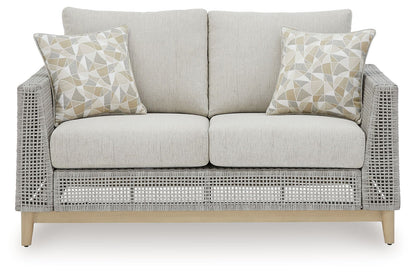 Seton Creek - Gray - 4 Pc. - Lounge Set - Hornell Furniture Outlet