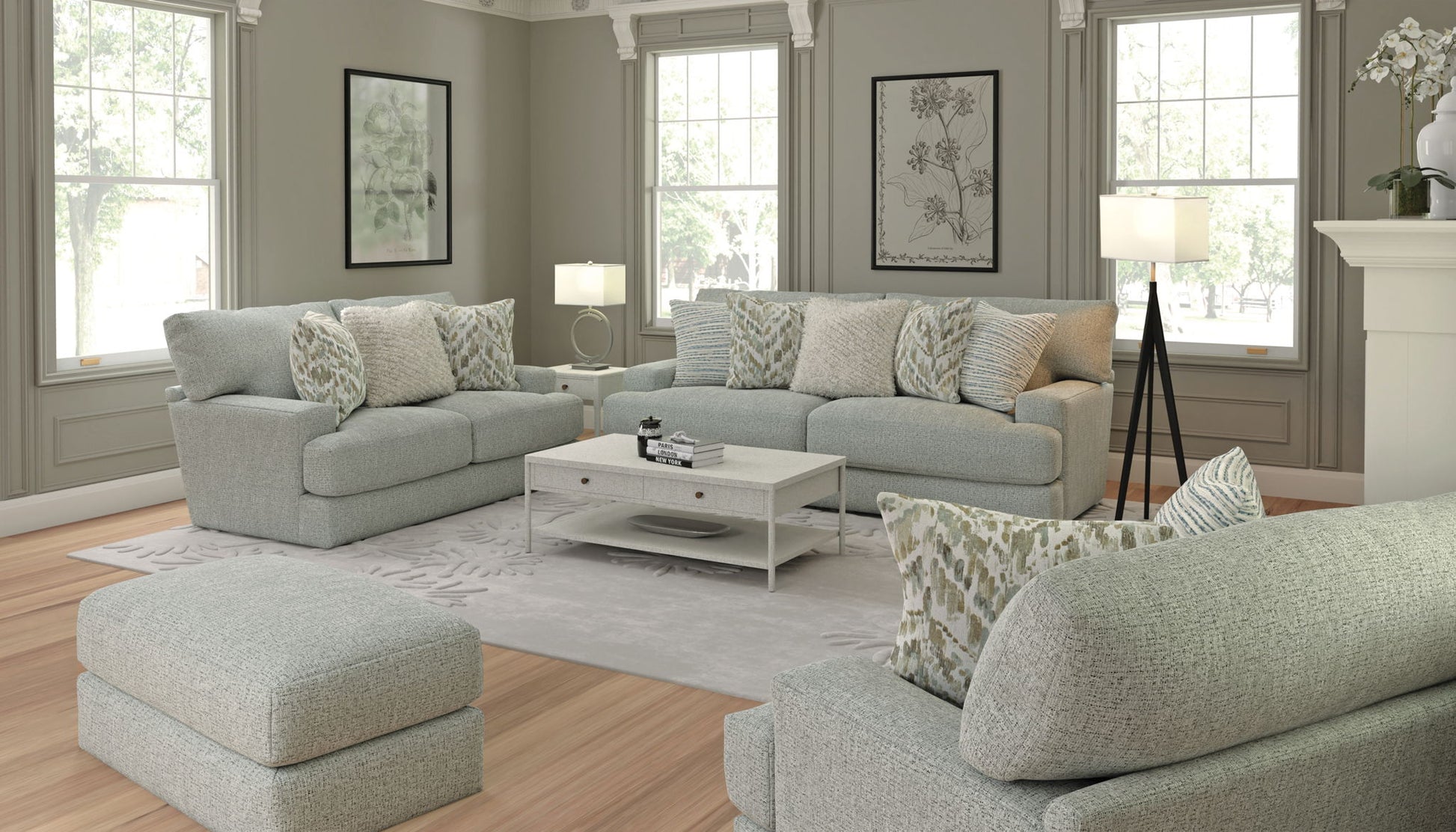 Brett - Loveseat - Hornell Furniture Outlet