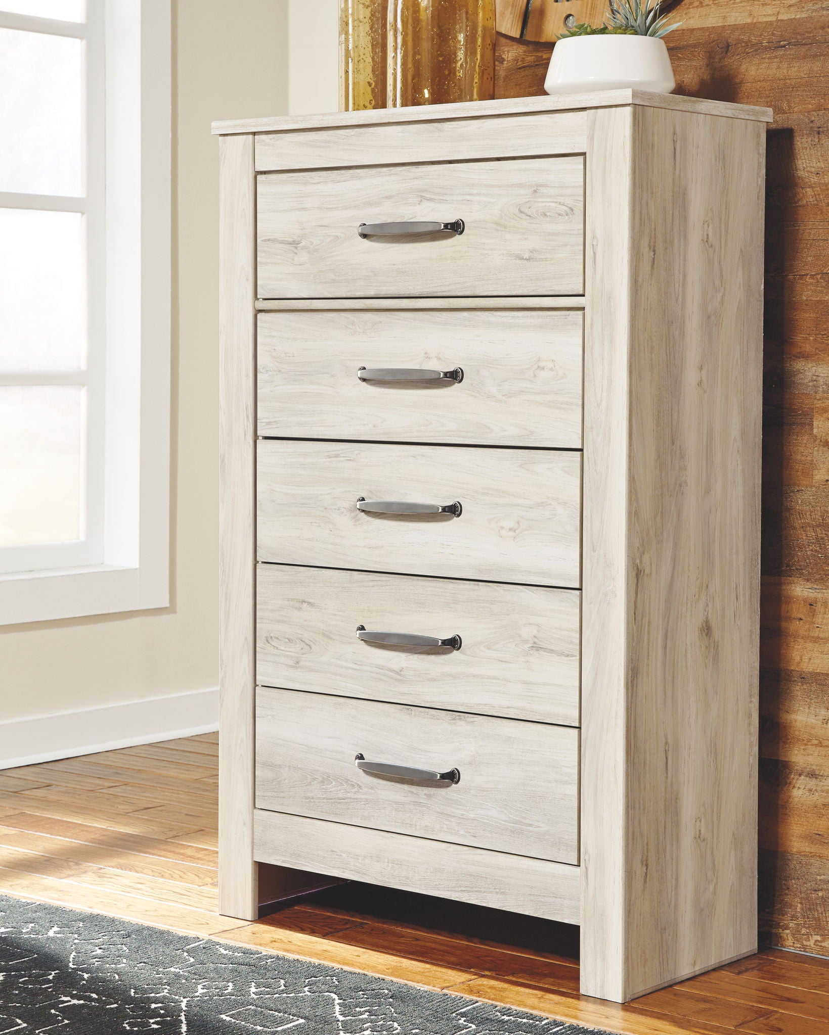 Bellaby - Dresser, Mirror, Panel Bed Set - Hornell Furniture Outlet