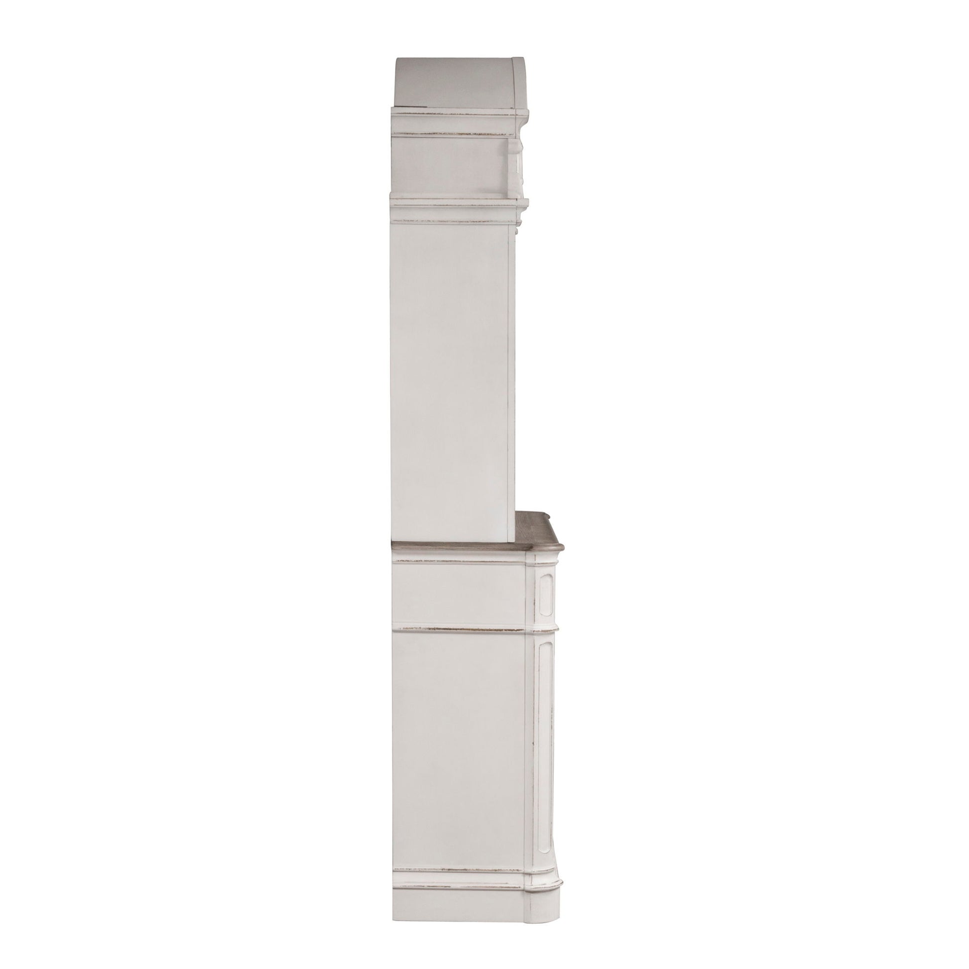 Magnolia Manor - Hutch & Buffet - White - Hornell Furniture Outlet