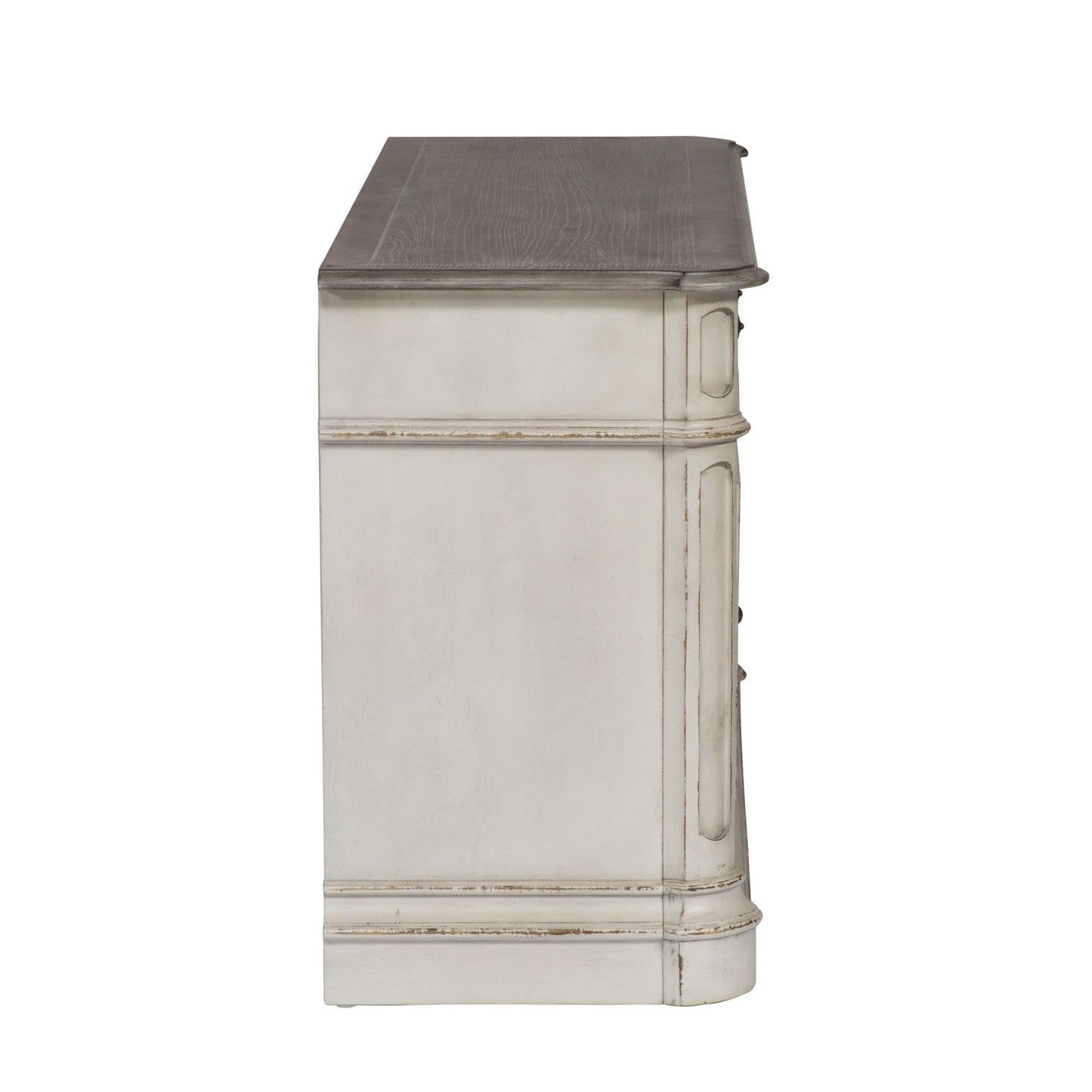 Magnolia Manor - Credenza - Antique White - Hornell Furniture Outlet