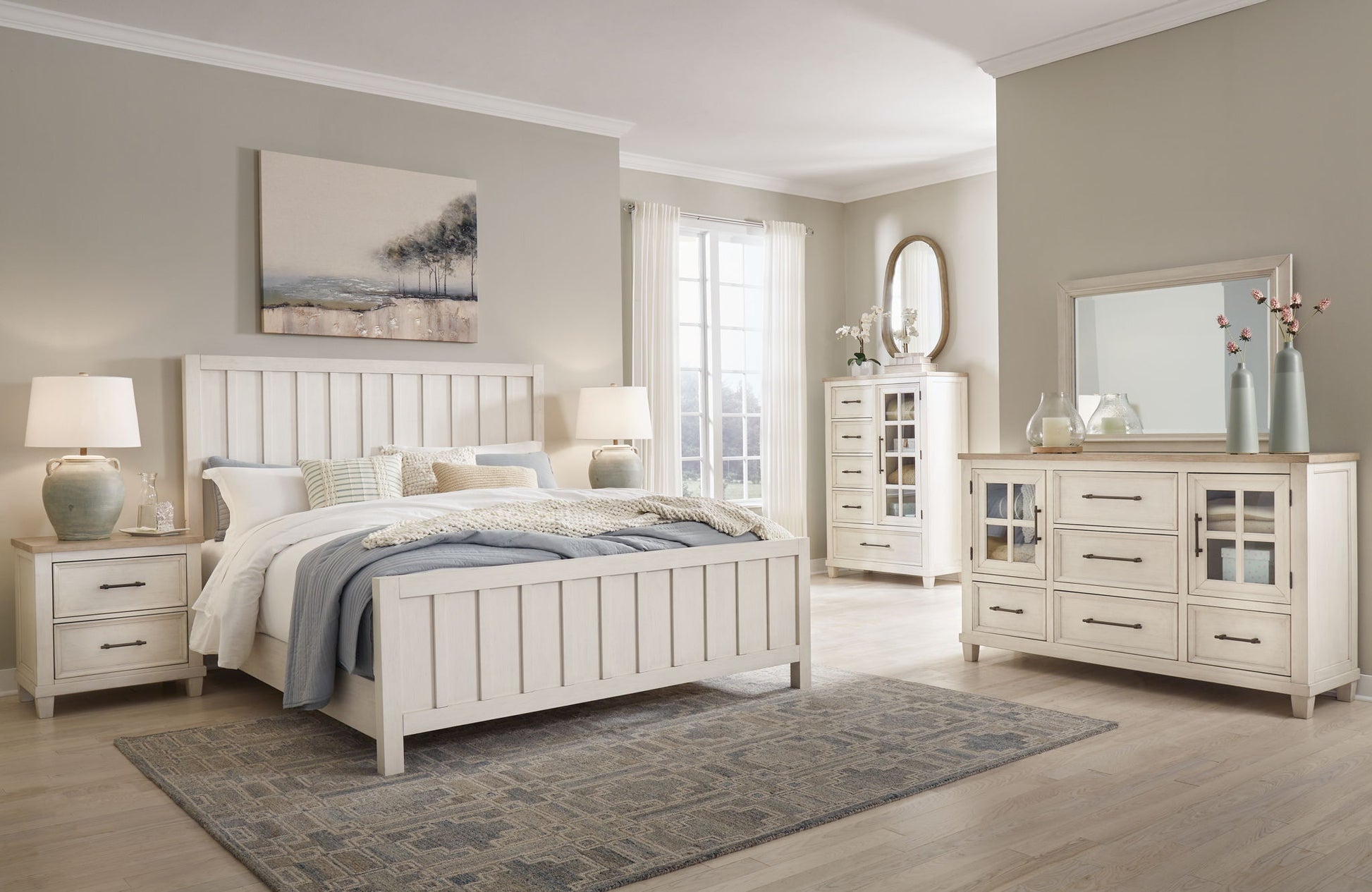 Shaybrock - Panel Bedroom Set - Hornell Furniture Outlet