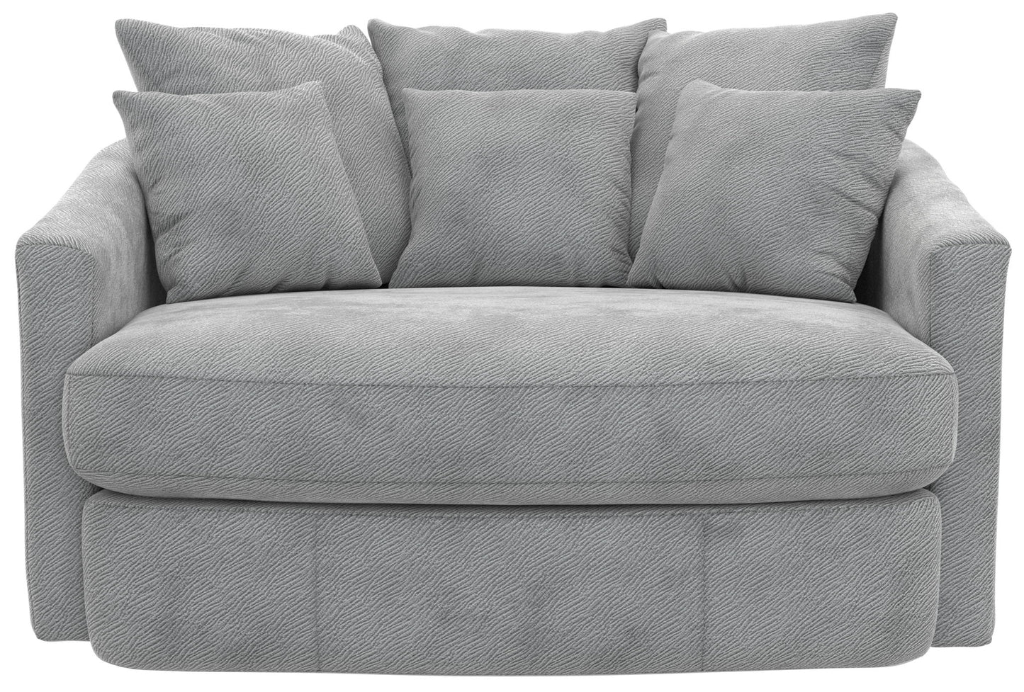 Matty - Round Accent Cuddle Chaise - Hornell Furniture Outlet