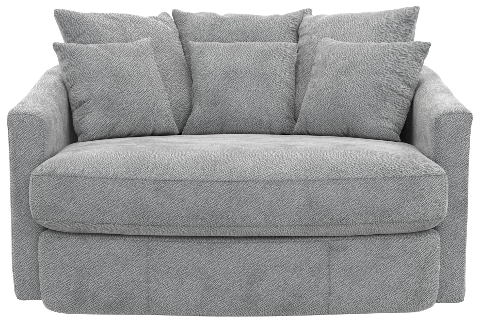 Matty - Round Accent Cuddle Chaise - Hornell Furniture Outlet