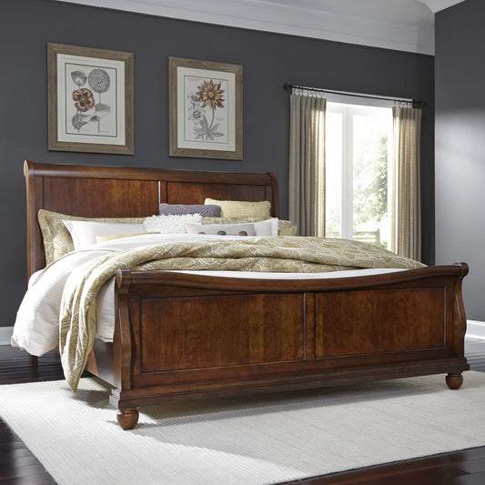 Rustic Traditions - Sleigh Bed - Hornell Furniture Outlet