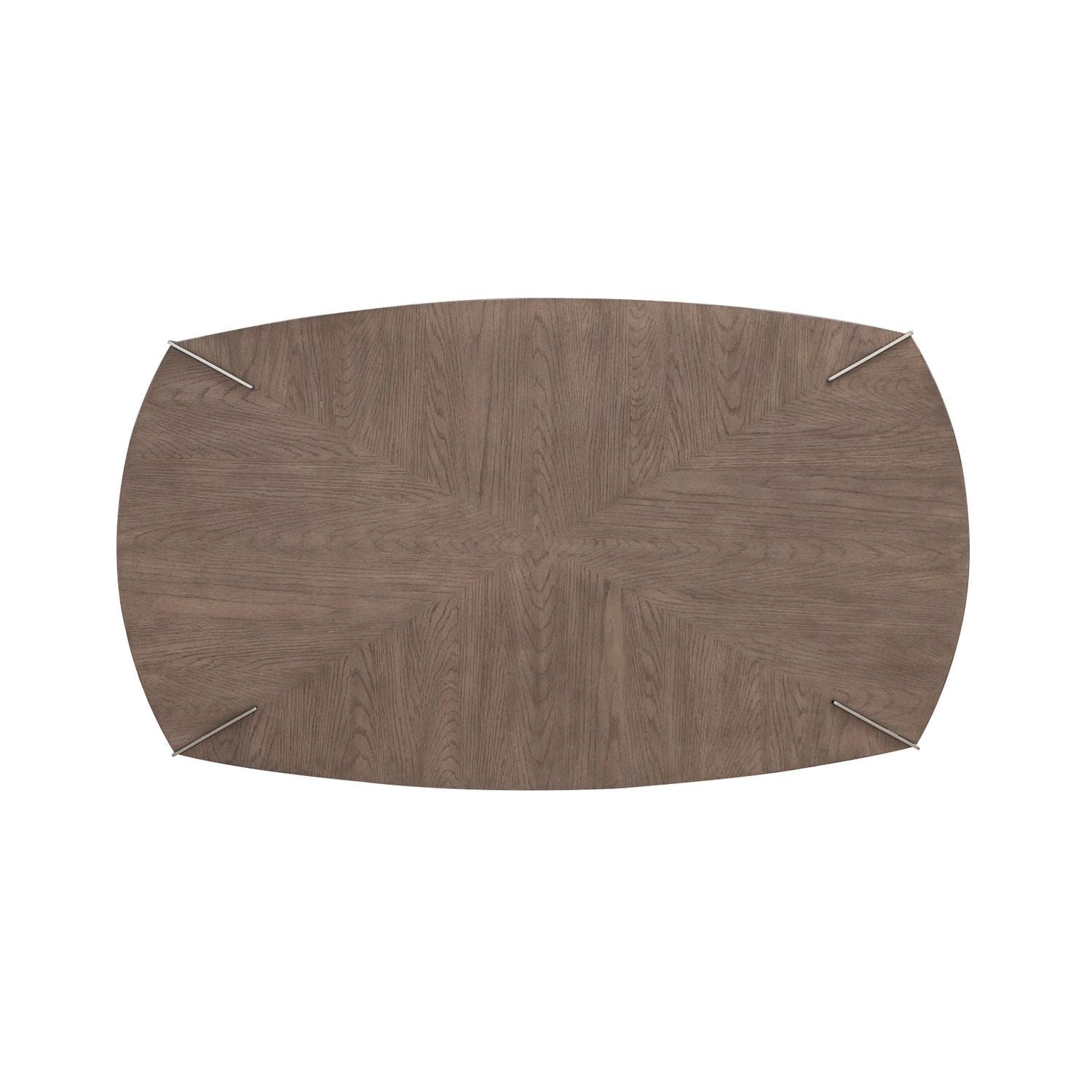 Harlow - Oval Cocktail Table - Light Brown - Hornell Furniture Outlet