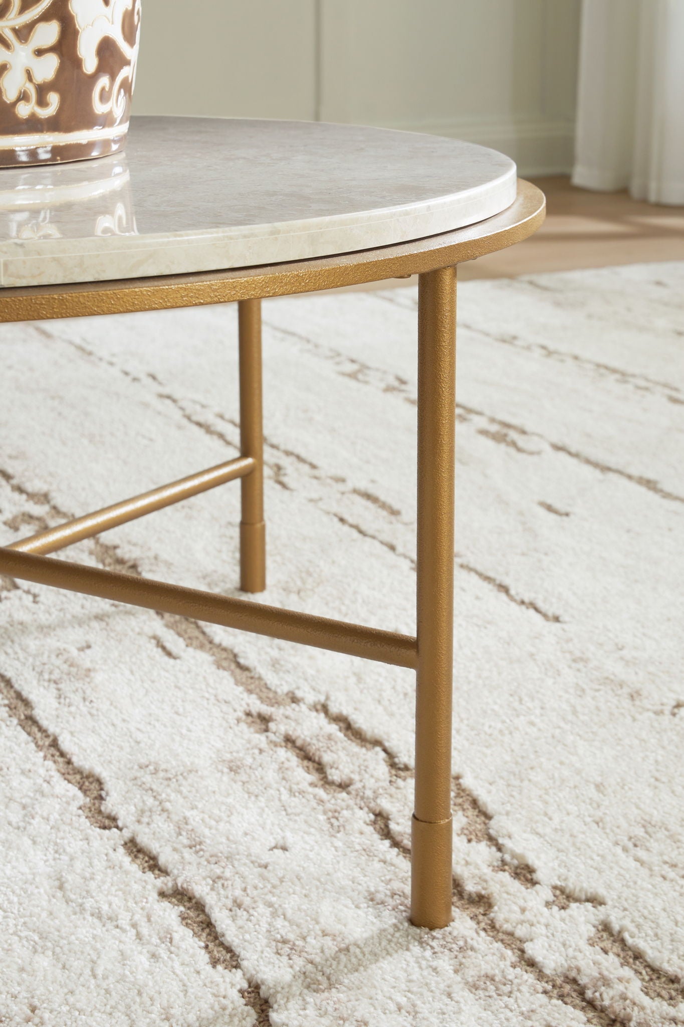 Alben - Round Table - Hornell Furniture Outlet
