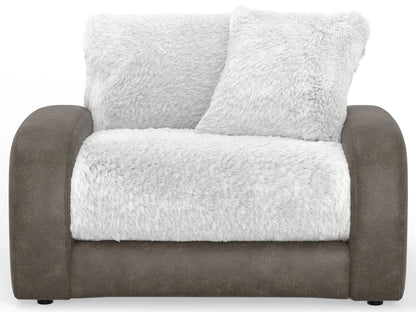 Snowball - Chair & 1/2 - Taupe - Hornell Furniture Outlet