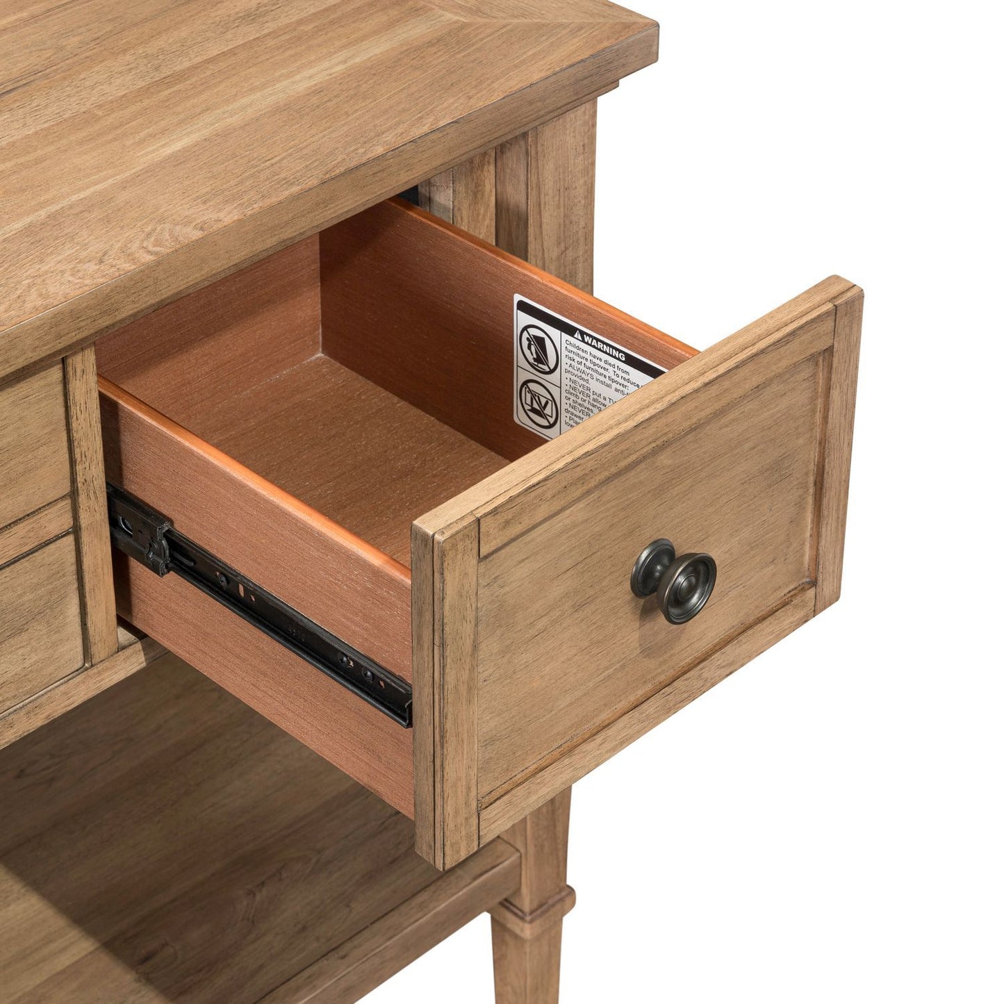 Haven Hills - Sofa Table - Camel Beige - Hornell Furniture Outlet