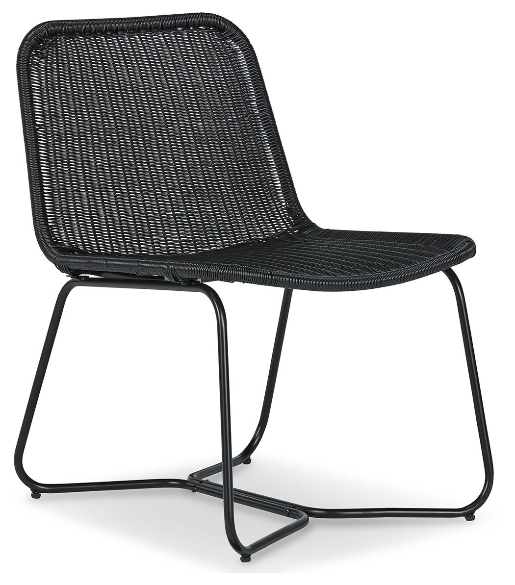 Daviston - Black - Accent Chair - Hornell Furniture Outlet