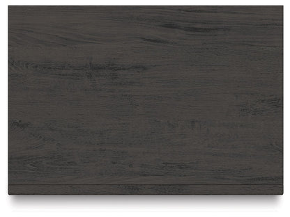 Fraluna - Charcoal - Two Drawer Night Stand - Hornell Furniture Outlet