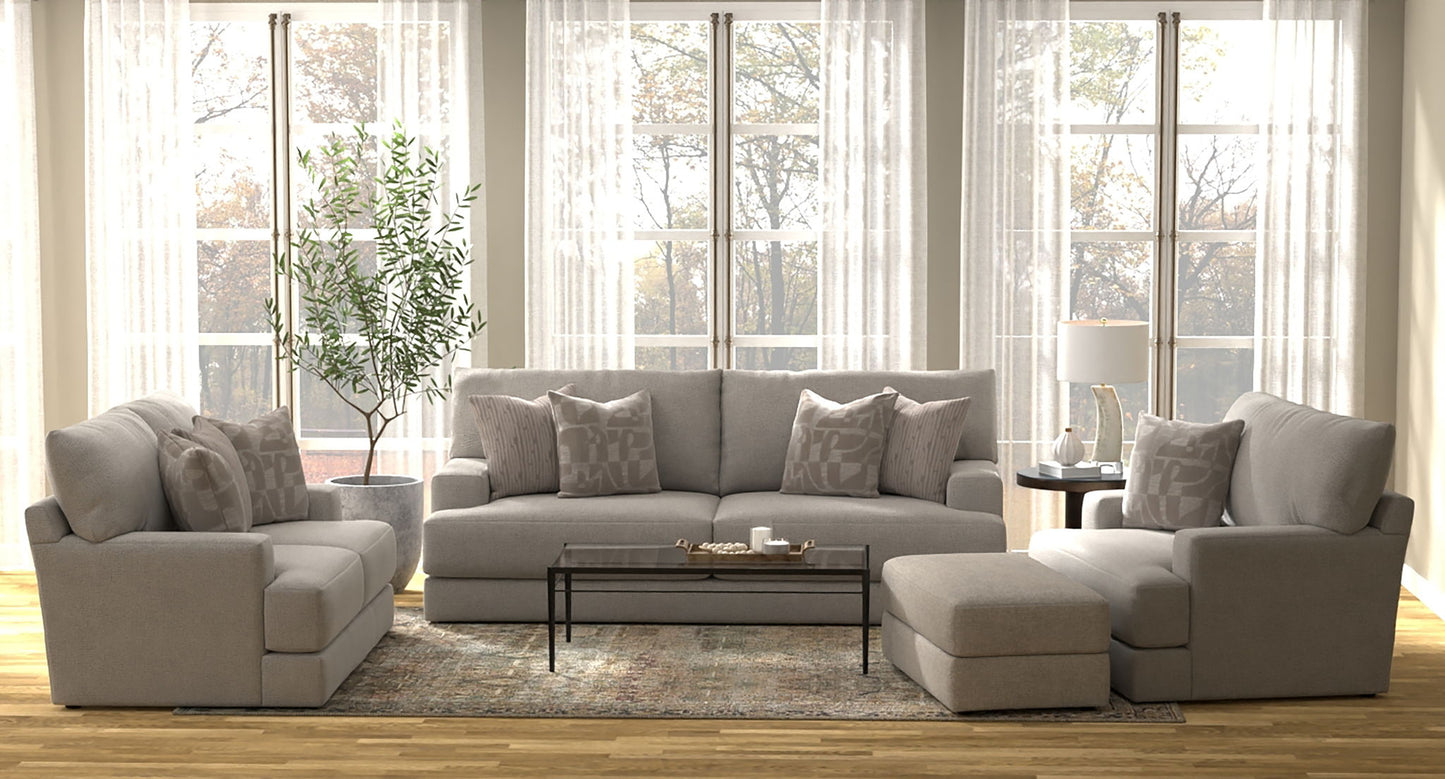 Zeke - Loveseat - Cloud - Hornell Furniture Outlet