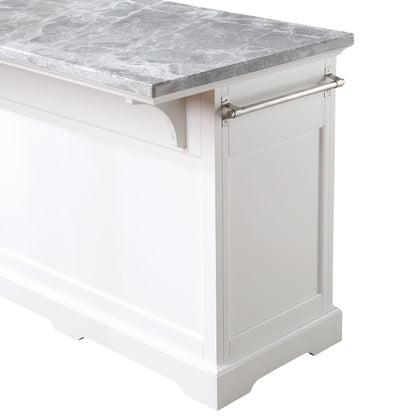 Zermatt - 3 Piece Kitchen Set - White - Hornell Furniture Outlet