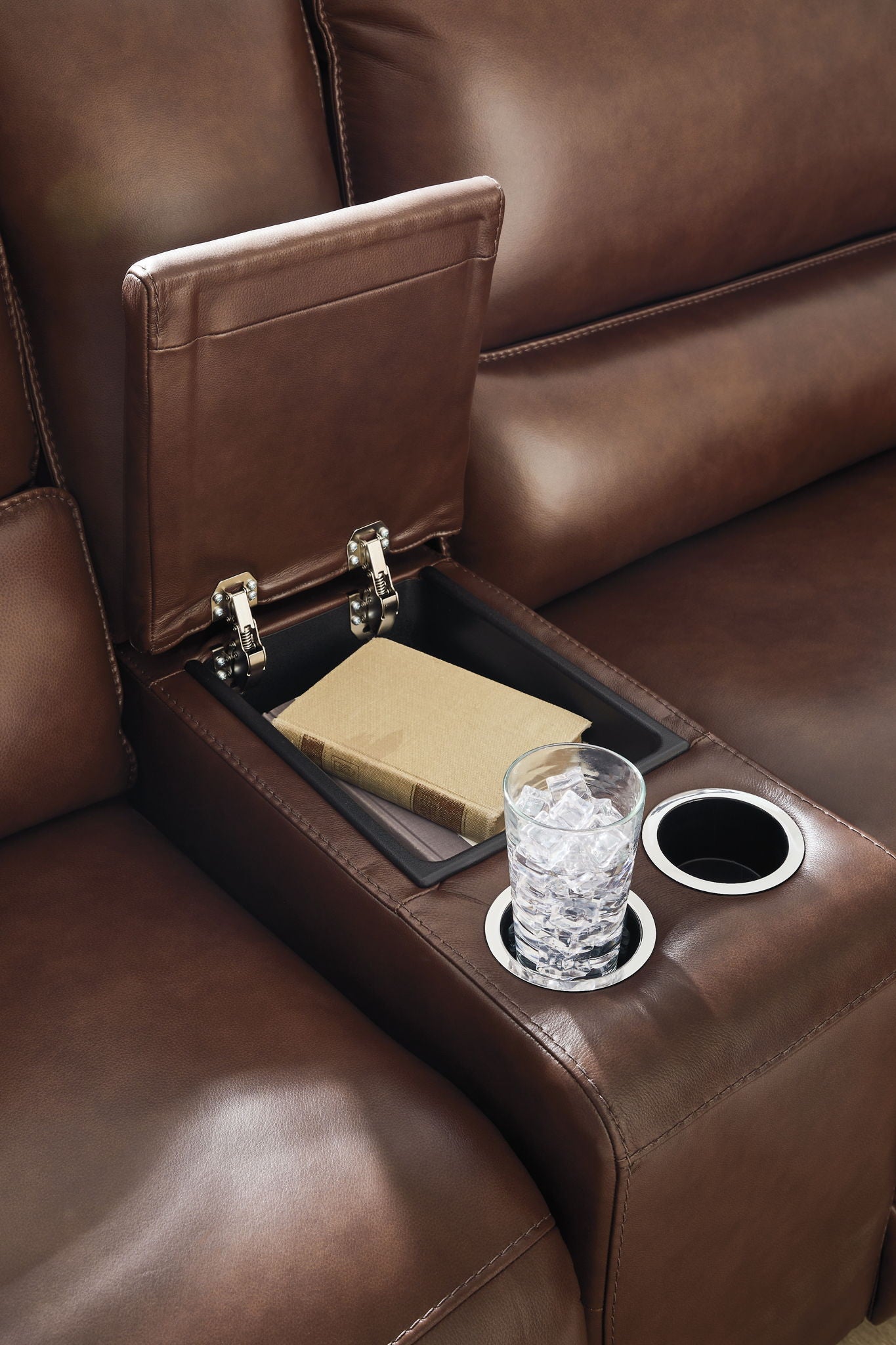 DeepWakes - Power Reclining Sectional - Hornell Furniture Outlet