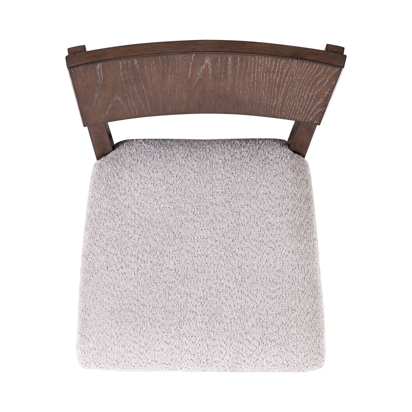 Cascade Falls - Panel Back Side Chair (RTA) - Brown - Hornell Furniture Outlet