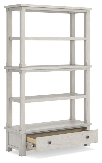 Robbinsdale - Antique White - Bookcase - Hornell Furniture Outlet