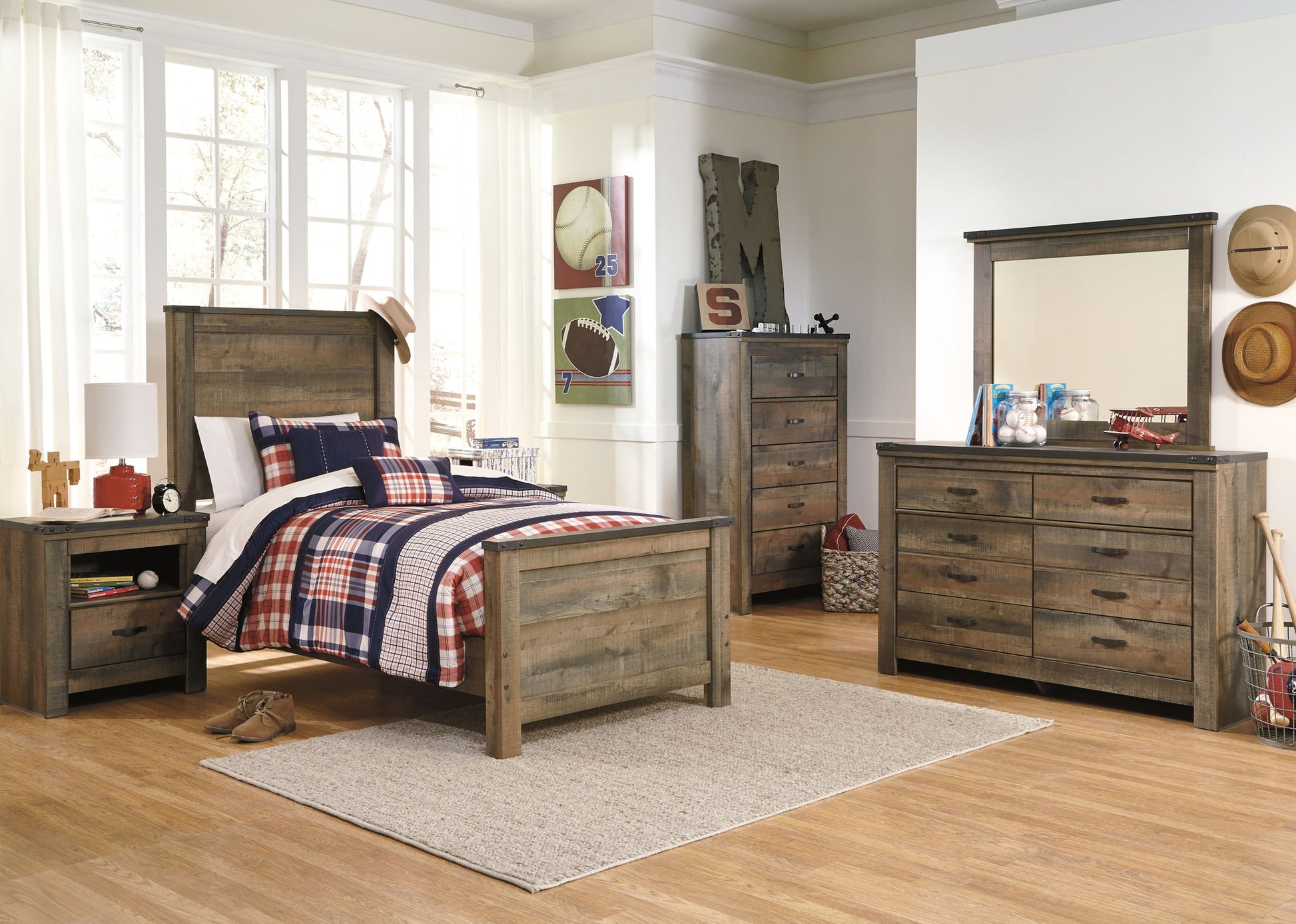 Trinell - Youth Panel Headboard - Hornell Furniture Outlet