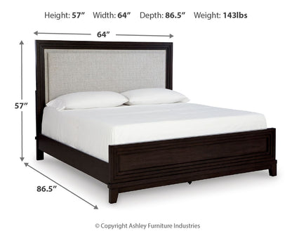 Neymorton - Upholstered Panel Bed - Hornell Furniture Outlet