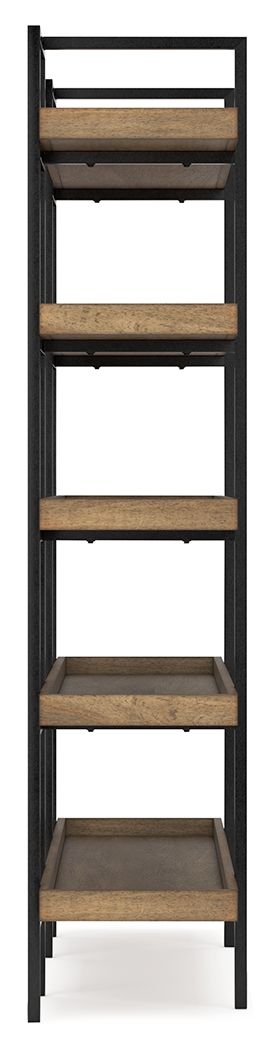 Montia - Light Brown - Bookcase - Hornell Furniture Outlet