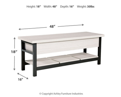 Rhyson - Storage Bench - Hornell Furniture Outlet