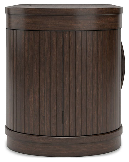 Korestone - Warm Brown - Home Office Desk - Hornell Furniture Outlet