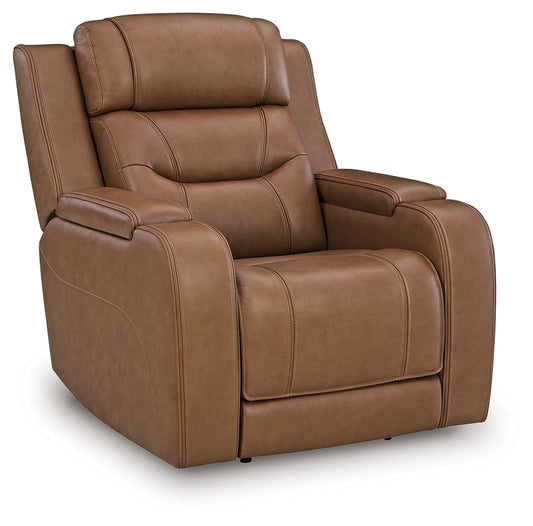 Knightington - Power Recliner With Audio Seating - Hornell Furniture Outlet