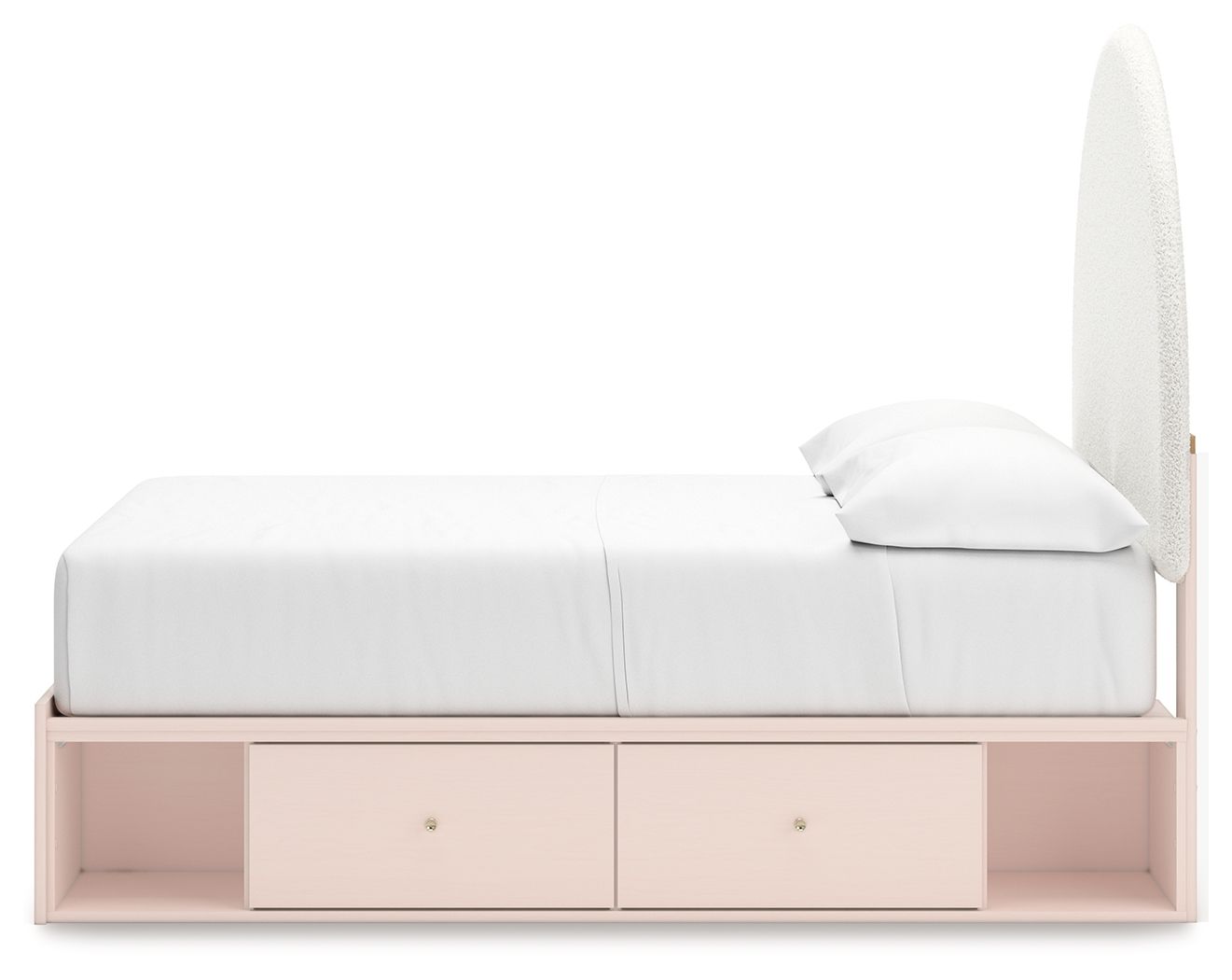Wistenpine - Upholstered Panel Bed With Storage - Hornell Furniture Outlet