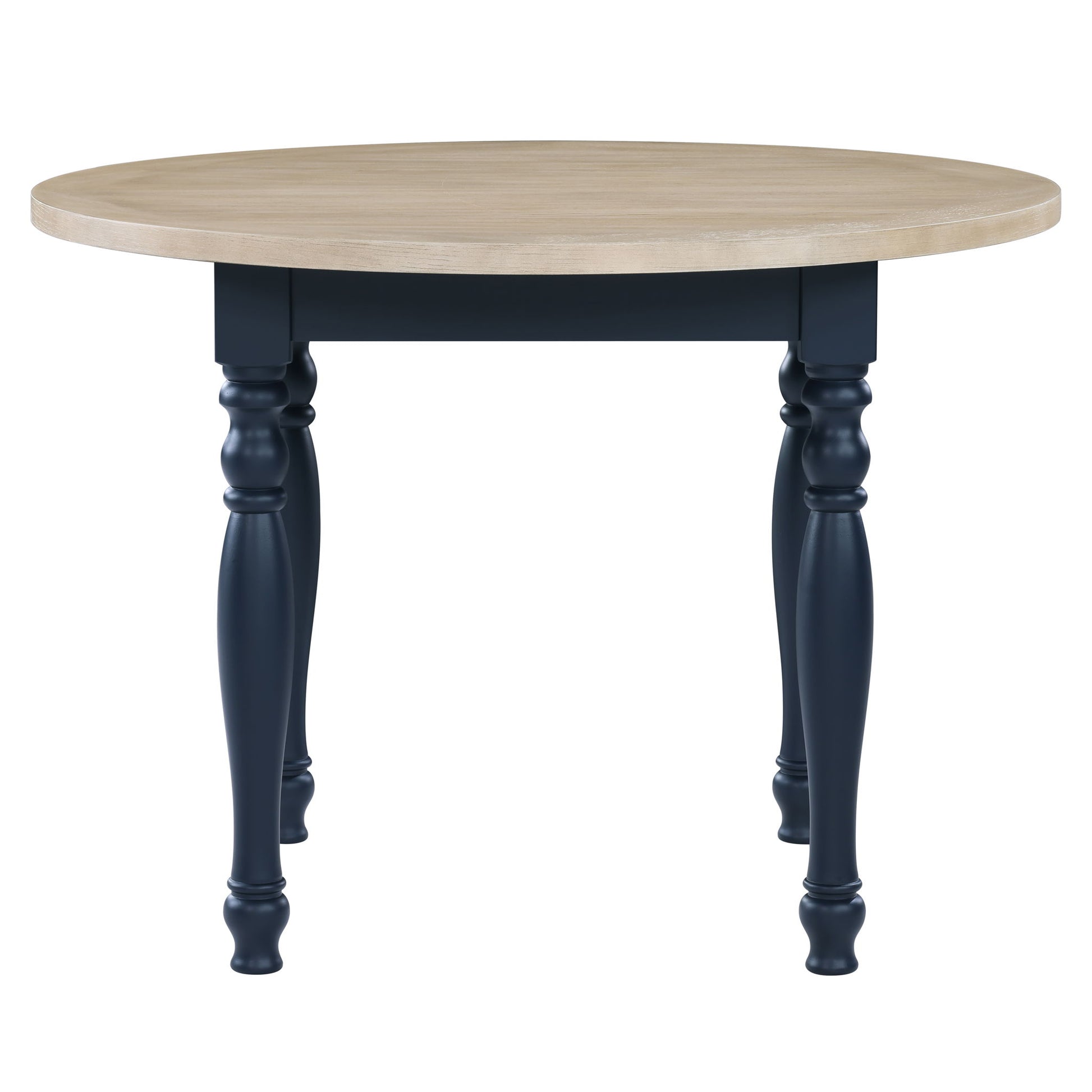 Darcy - Round Table - Blue - Hornell Furniture Outlet