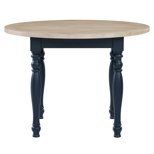 Darcy - Round Table - Blue - Hornell Furniture Outlet