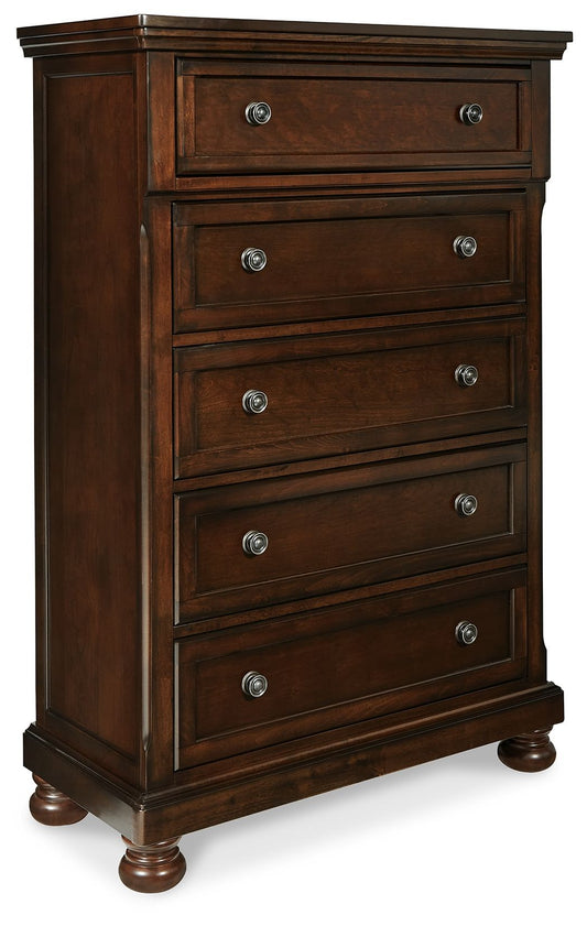 Porter - Chest - Rustic Brown - Hornell Furniture Outlet