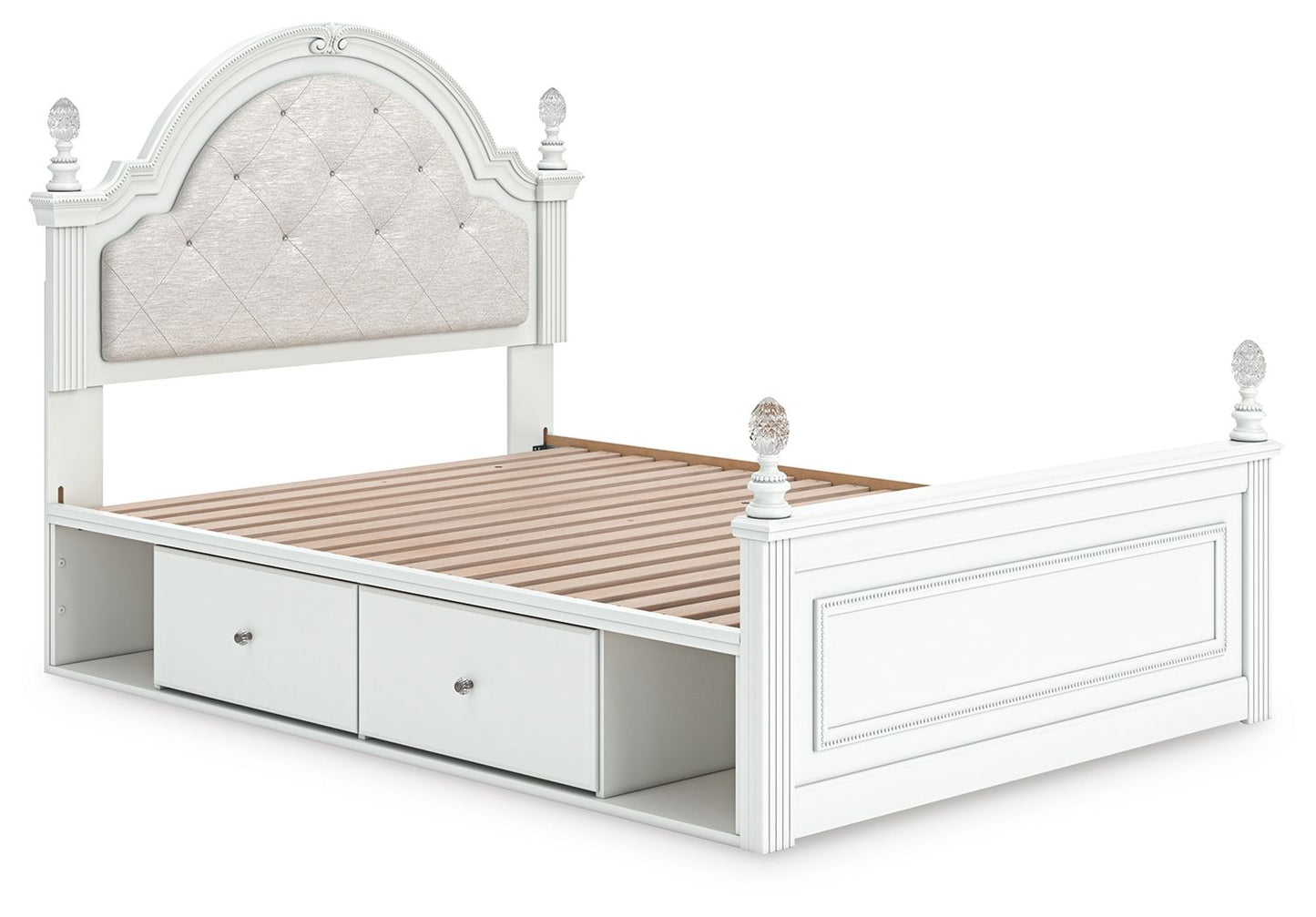 Kozlani - Upholstered Panel Storage Bed - Hornell Furniture Outlet
