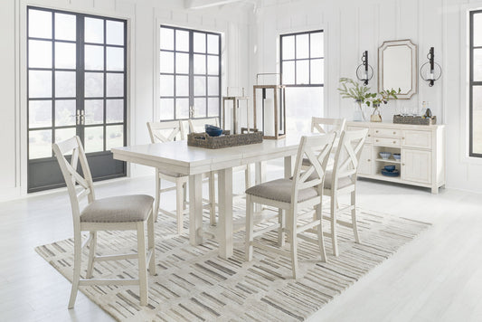 Robbinsdale - Rectangular Counter Height Dining Extension Table Set - Hornell Furniture Outlet