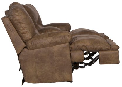 Voyager - Lay Flat Console Reclining Loveseat - Hornell Furniture Outlet
