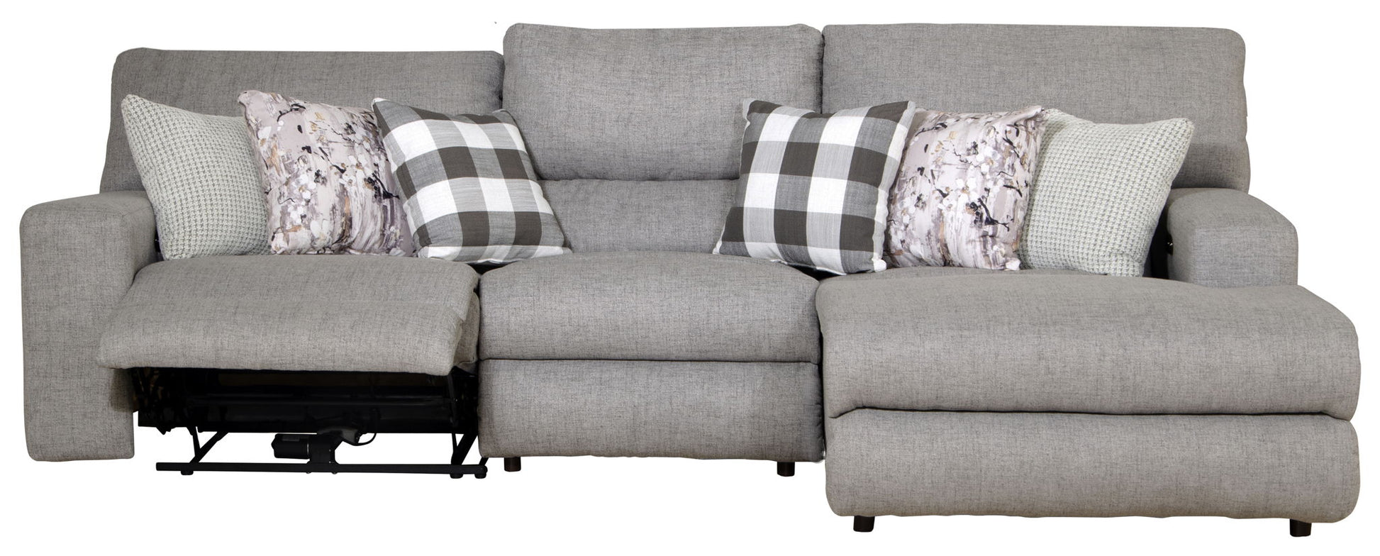 Rockport - Reclining Sectional - Hornell Furniture Outlet