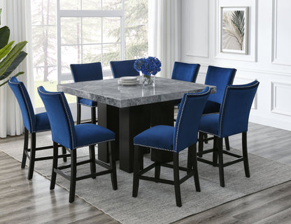 Camila - Square Counter Dining Set - Gray Top - Hornell Furniture Outlet