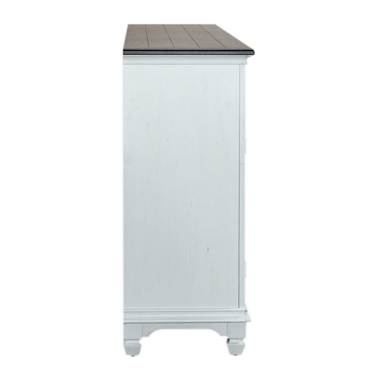 Allyson Park - 68" Highboy TV Console - White - Hornell Furniture Outlet